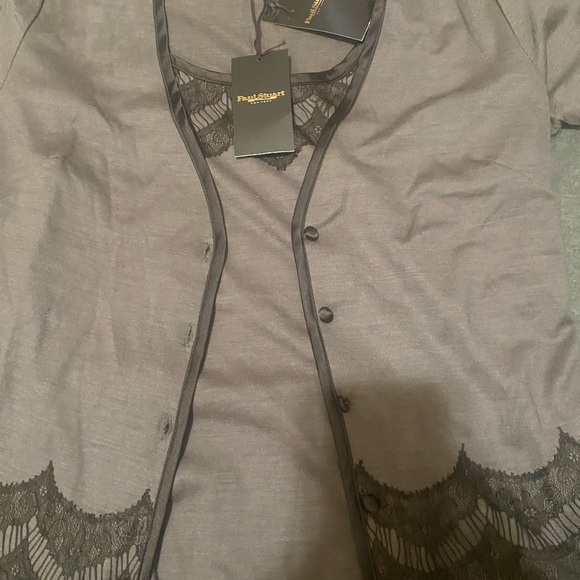 Paul Stuart Summer Cardigan and Short Sleeve Shirt Set Size 6 - Picture 4 of 10